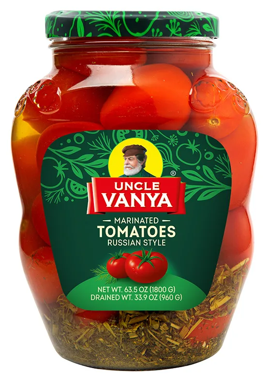 Tomatoes “Russian style 1800 g jar