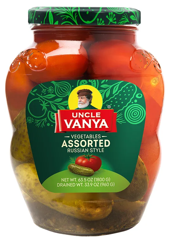 Assorted vegetables “Russian style” 1800 g jar