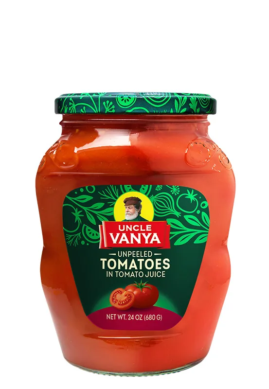 Tomatoes in tomato juice 680 g jar
