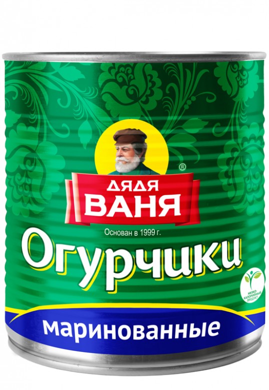 Огурчики маринованные 3100 г