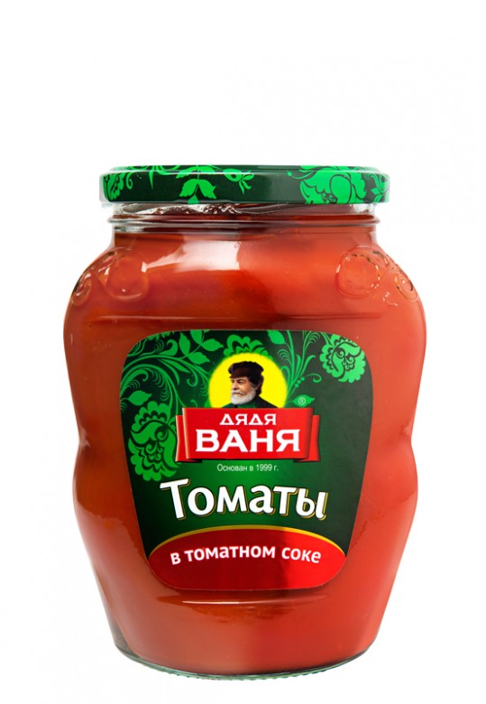 Томаты в томатном соке 680 г