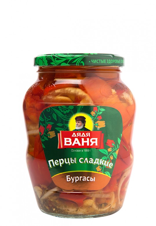 Перцы сладкие «Бургасы» 680 г