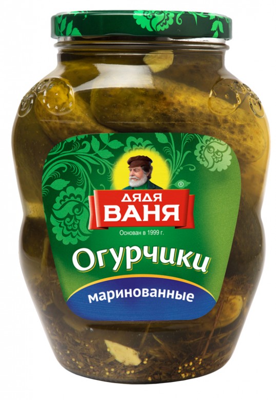 Огурчики маринованные 1800 г
