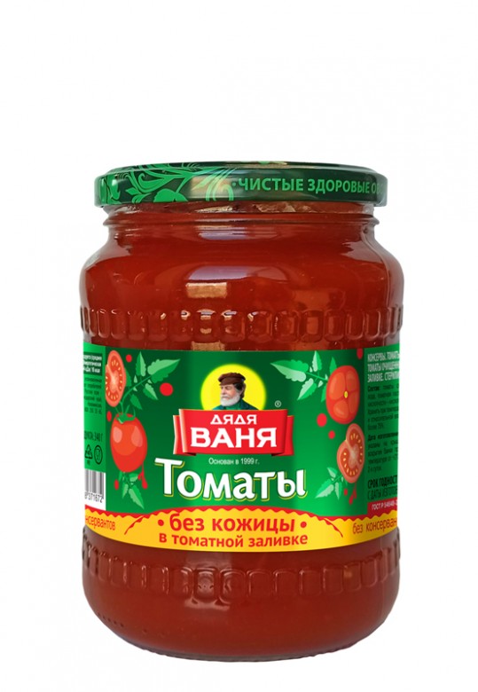 Томаты очищенные в томатной заливке 680 г