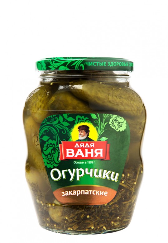 Огурчики «Закарпатские» 680 г