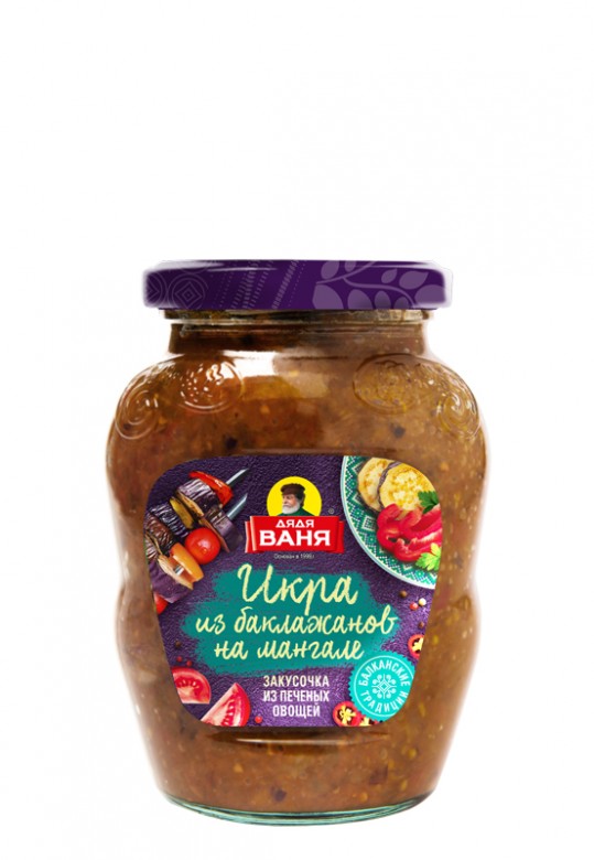 Икра из баклажанов на мангале 370 г