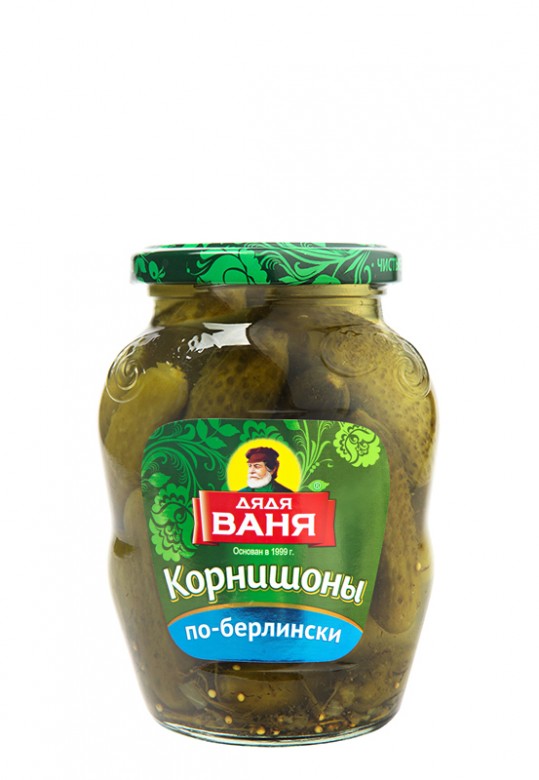 Корнишоны «По-берлински» 350 г
