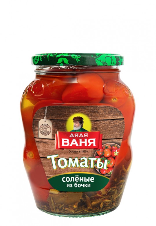 Томаты соленые "из бочки" 680 г