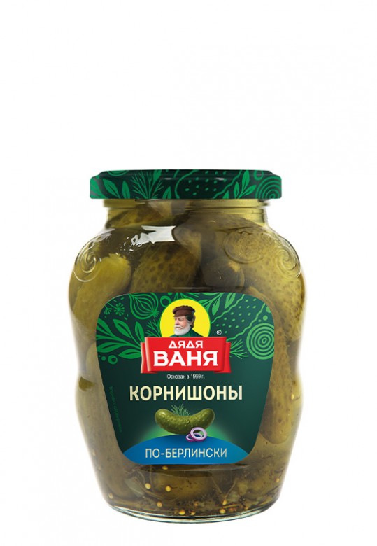 Корнишоны «По-берлински» 350 г