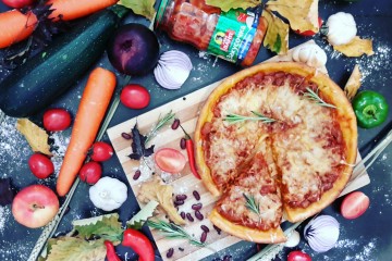 Картофельный пирог с закусочкой "По-тоскански"
