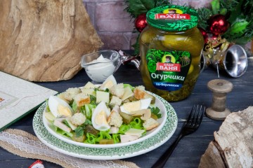 Салат «Цезарь» по рецепту от Дяди Вани