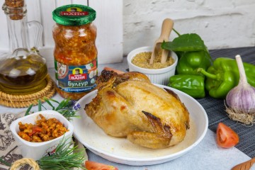 Фаршированная курочка по рецепту от Дяди Вани