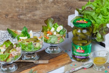 Новогодняя, порционная закуска по рецепту от Дяди Вани